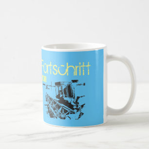 Mähdrescher DDR Kaffeetasse