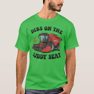 Mähdrescher Dibs auf dem Buddy-Sitz oddler Jungen T-Shirt