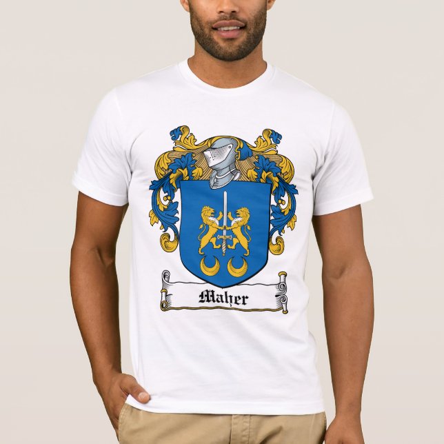 Maher-Familienwappen T-Shirt (Vorderseite)