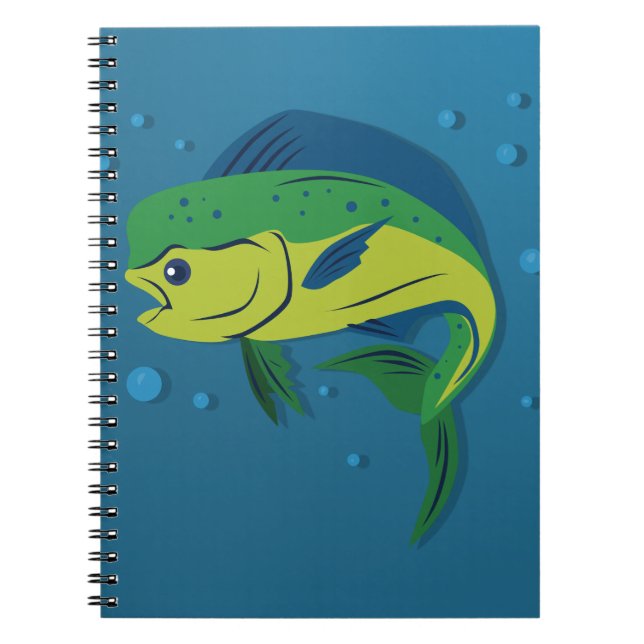 Mahi Mahi Notizblock (Vorderseite)