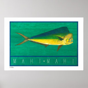 Mahi-Mahi Plakate, Drucke und Rahmen