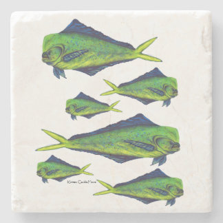 Mahi-mahi Steinuntersetzer