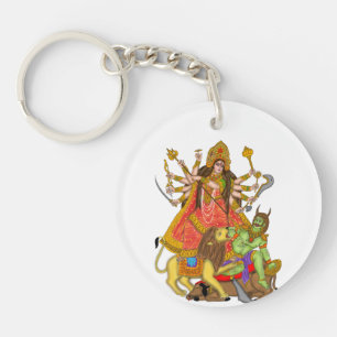 Mahishasur Mardini Durga Porte - clé