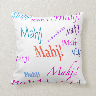 Mahj ! Coussin