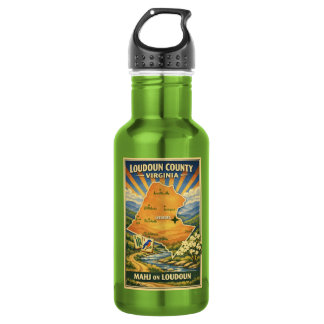 Mahj On Loudoun Wasserflasche