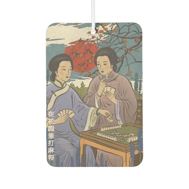 Mahjong Autolufterfrischer (Vorderseite)