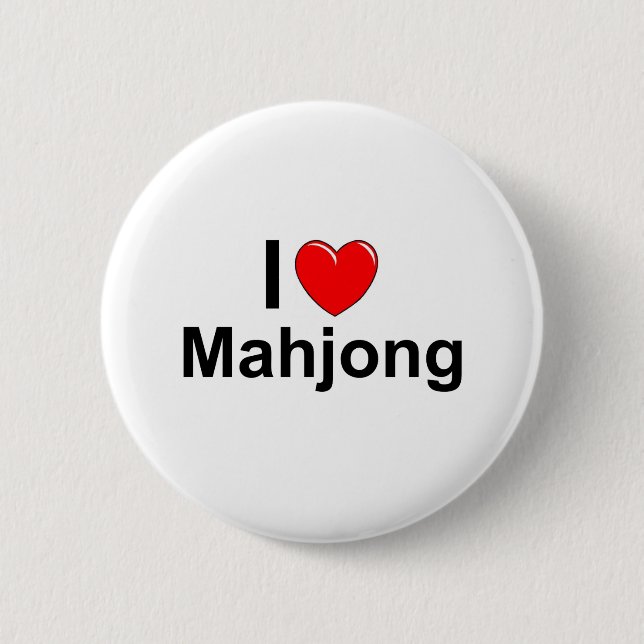 Mahjong Button (Vorderseite)