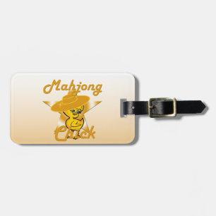Mahjong Chick #10 Gepäckanhänger