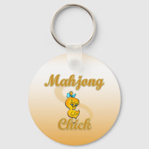 Mahjong Chick Schlüsselanhänger