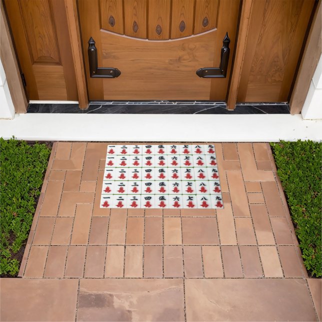 Mahjong Door Mat Fußmatte (Außenbereich)