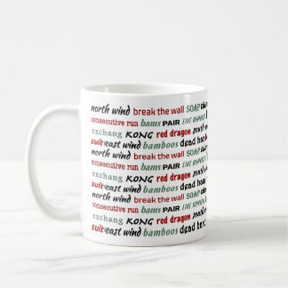 Mahjong Fan Tasse