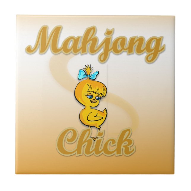 Mahjong Fliese (Vorderseite)