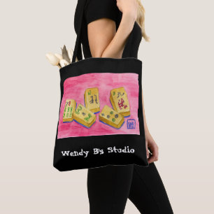 Mahjong Fliesen Tasche