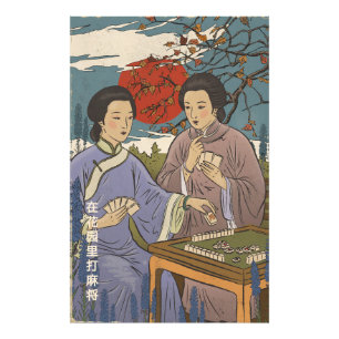 Mahjong Fotodruck