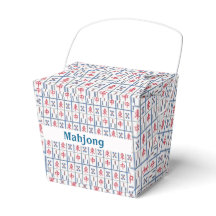 Mahjong Game Tiles Design Gastgeschenk Box