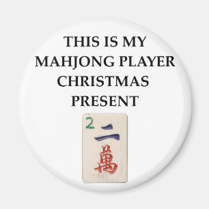 Mahjong-Geschenk Magnet