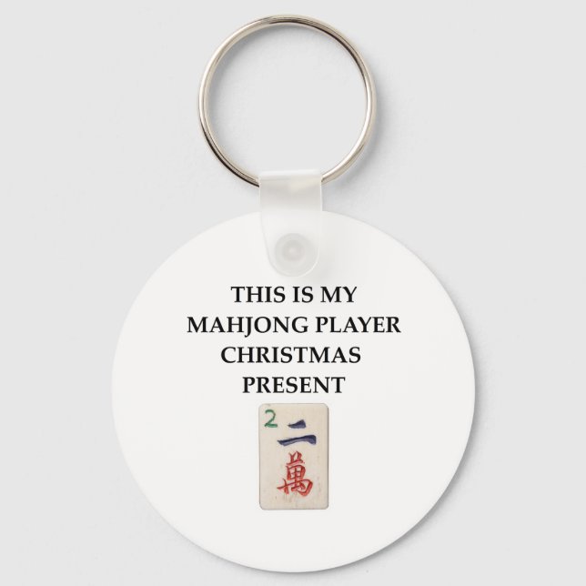 Mahjong-Geschenk Schlüsselanhänger (Vorderseite)