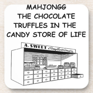 MAHJONG GETRÄNKEUNTERSETZER