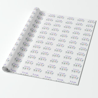 Mahjong Gift Wrap. Das Charleston-Thema Geschenkpapier
