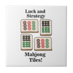 Mahjong-Glück-Strategie-Spieler-Fans Fliese
