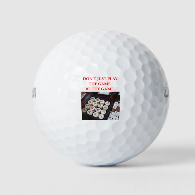 MAHJONG GOLFBALL (Vorderseite)