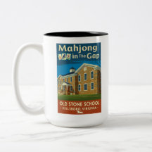 Mahjong in der Gap-Kaffeetasse