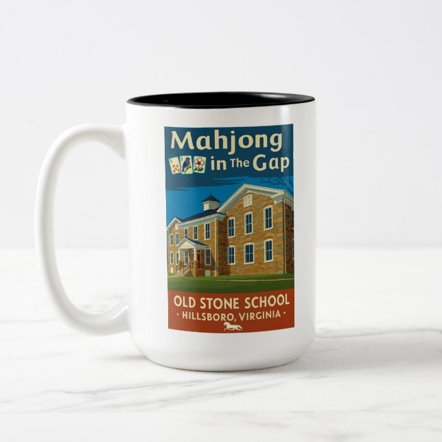 Mahjong in the Gap Coffee Mug (Gauche)
