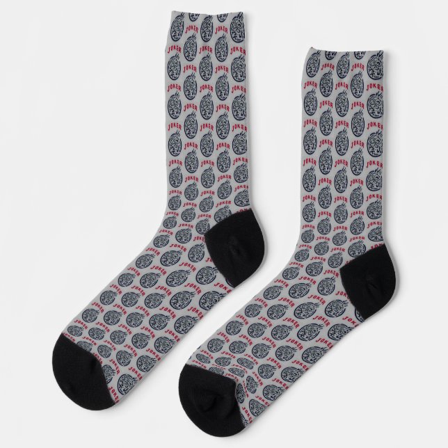Mahjong Joker Socken (Linkes Detail)