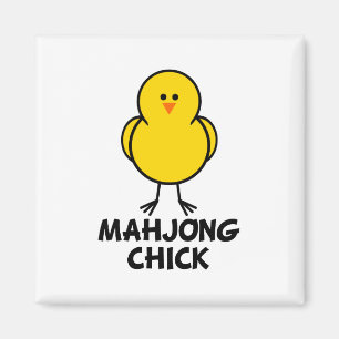 Mahjong Küken Magnet