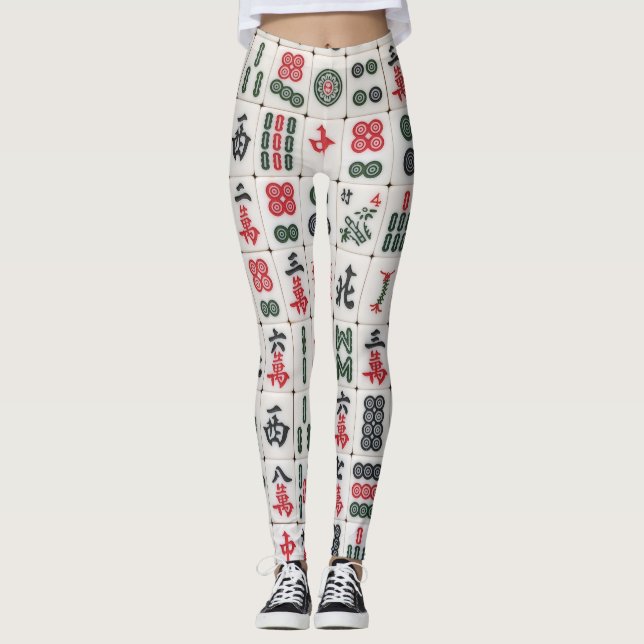 Mahjong-Leggings  Leggings (Vorderseite)