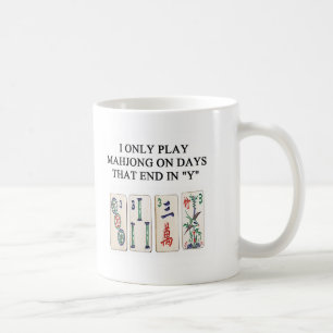 mahjong Liebhaber Kaffeetasse