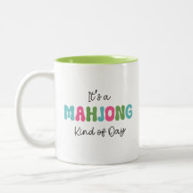 Mahjong-Liebhaber-Kaffeetasse