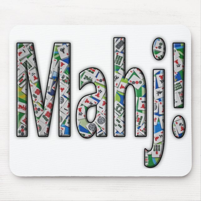 Mahjong-Mauspad - Mahj! Mousepad (Vorne)