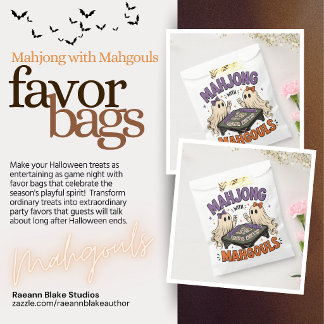 Mahjong mit Mahgouls Halloween-Geschenktüten Geschenktütchen