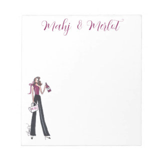 Mahjong note pad notizblock