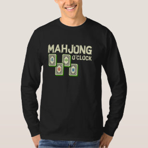 Mahjong O'clock Funny Mahjong Player T-Shirt