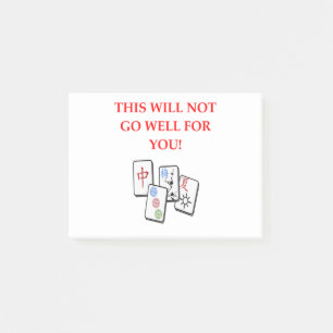 MAHJONG POST-IT KLEBEZETTEL