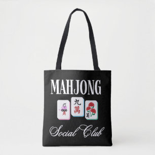 Mahjong Sozialclub  Tasche