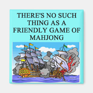MAHJONG Spieler Magnet