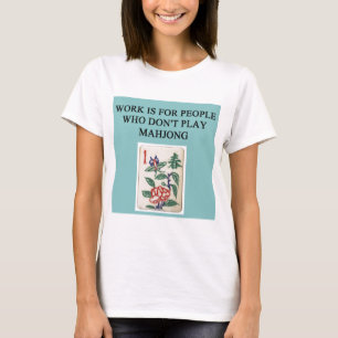 mahjong Spielspieler T-Shirt