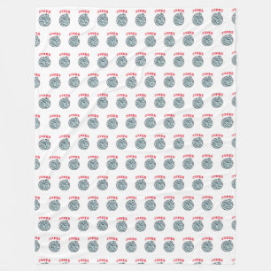 MahJong-Spielsymbol Joker-Kachel Fleecedecke