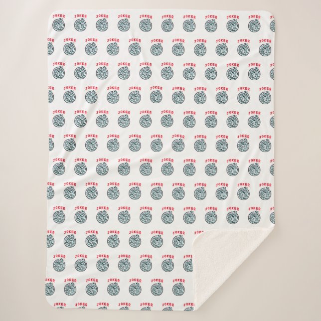 MahJong-Spielsymbol Joker-Kachel Sherpadecke (Vorderseite)