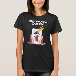 Mahjong T - Shirt - Funny Mahjong Queen