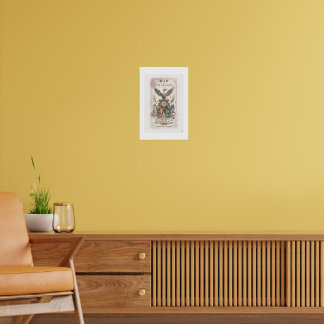 Mahjong Tarot Der Wagen Poster