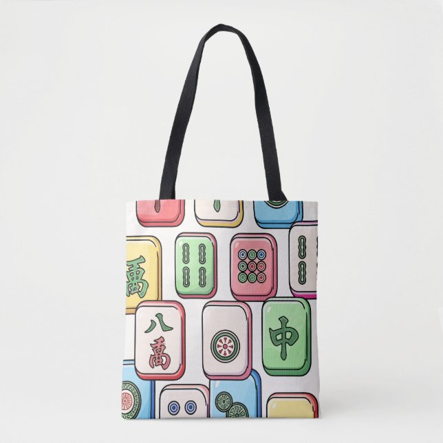 Mahjong-Taschentuch Tasche (Vorderseite)