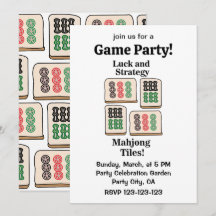 Mahjong Tiles Luck Strategy Player Fans