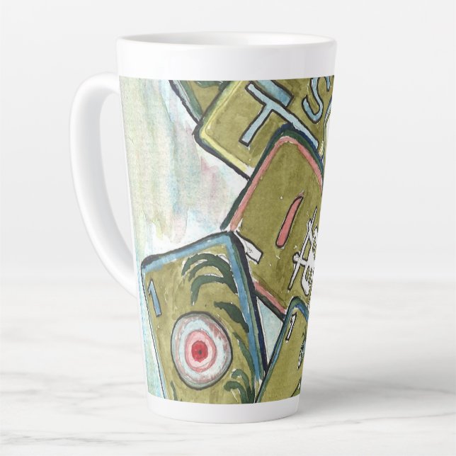 Mahjong Tiles Milchtasse (Linke Ecke)