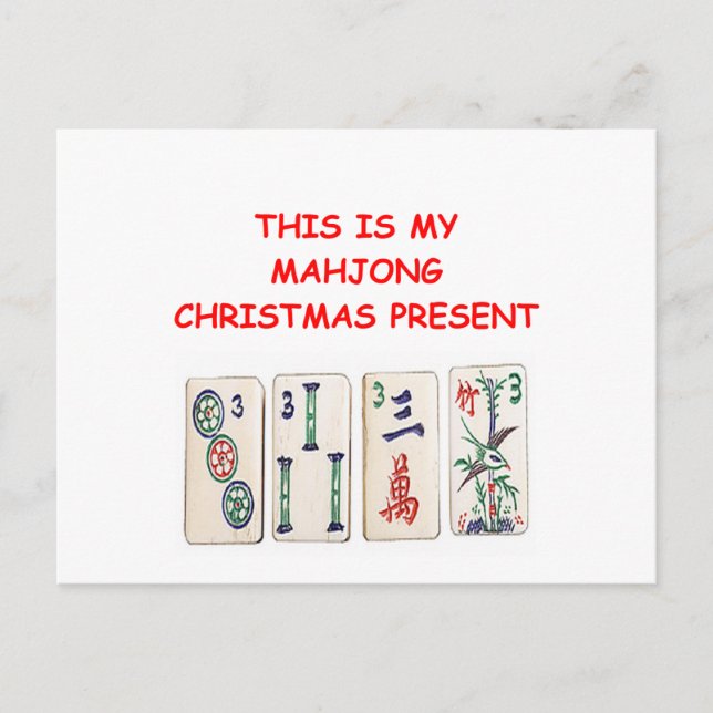 MAHJONG Weihnachten (Vorderseite)