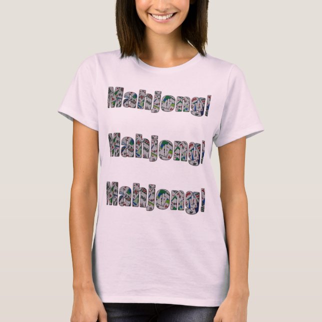 Mahjong Women's T-Shirt (Vorderseite)