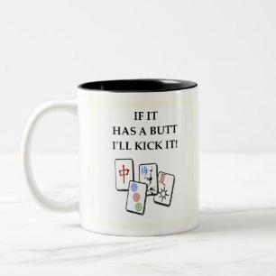 Mahjong Zweifarbige Tasse